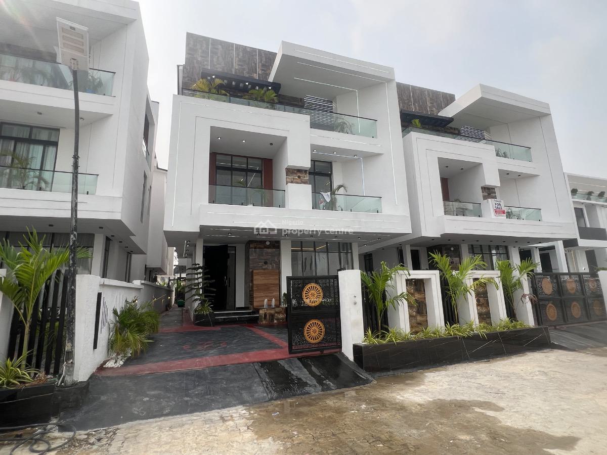 6 Bedroom Duplex with Cinema and Pool, Chevron, Lekki Phase 2, Lekki, Lagos, Detached Duplex for Sale