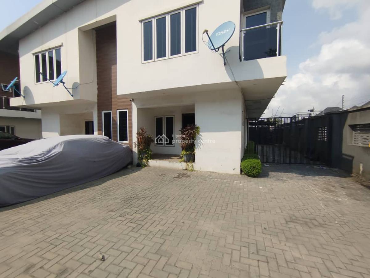 Luxury and Spacious 4 Bedroom Semi Detached Duplex, Chevron Alternative, Lekki, Lagos, Semi-detached Duplex for Rent