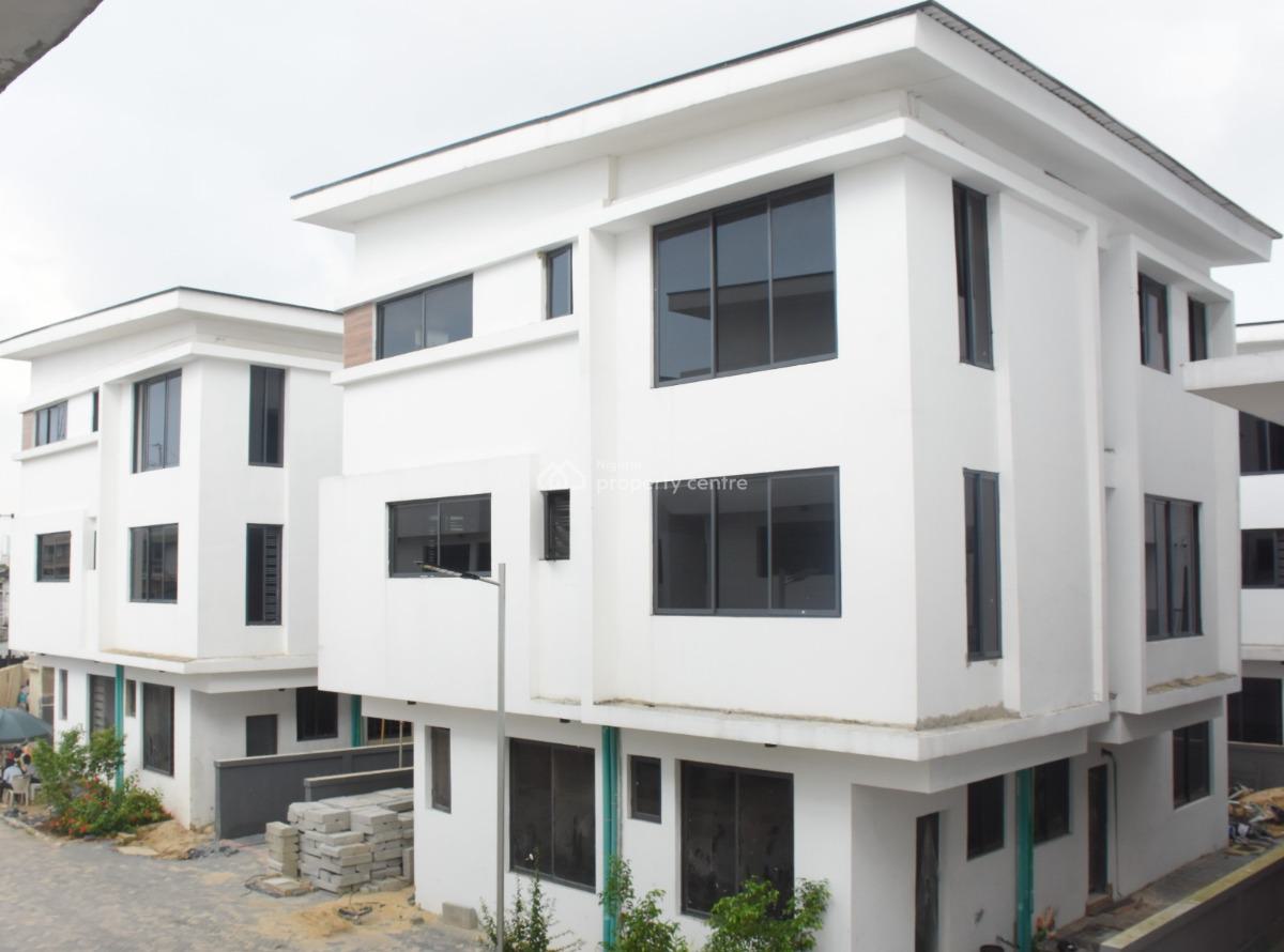 Decently Finished 4 Bedrooms Terraced Duplex with Gym, Bq and Swimming Pool, Off Awolowo Road, Old Ikoyi, Ikoyi, Lagos, Terraced Duplex for Rent