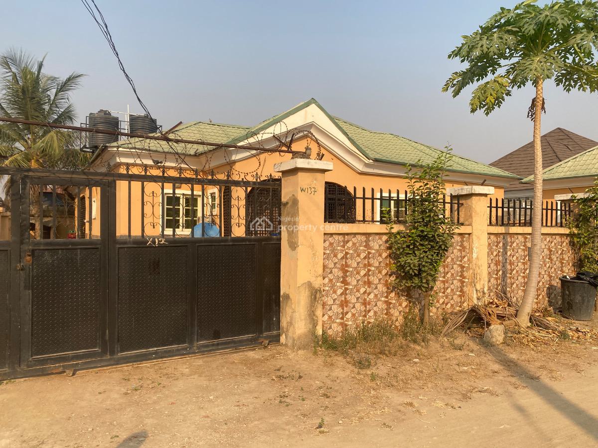 Luxury 3 Bedroom Bungalow with 1 Room Bq, Fha (f.h.a), Lugbe District, Abuja, Detached Bungalow for Sale