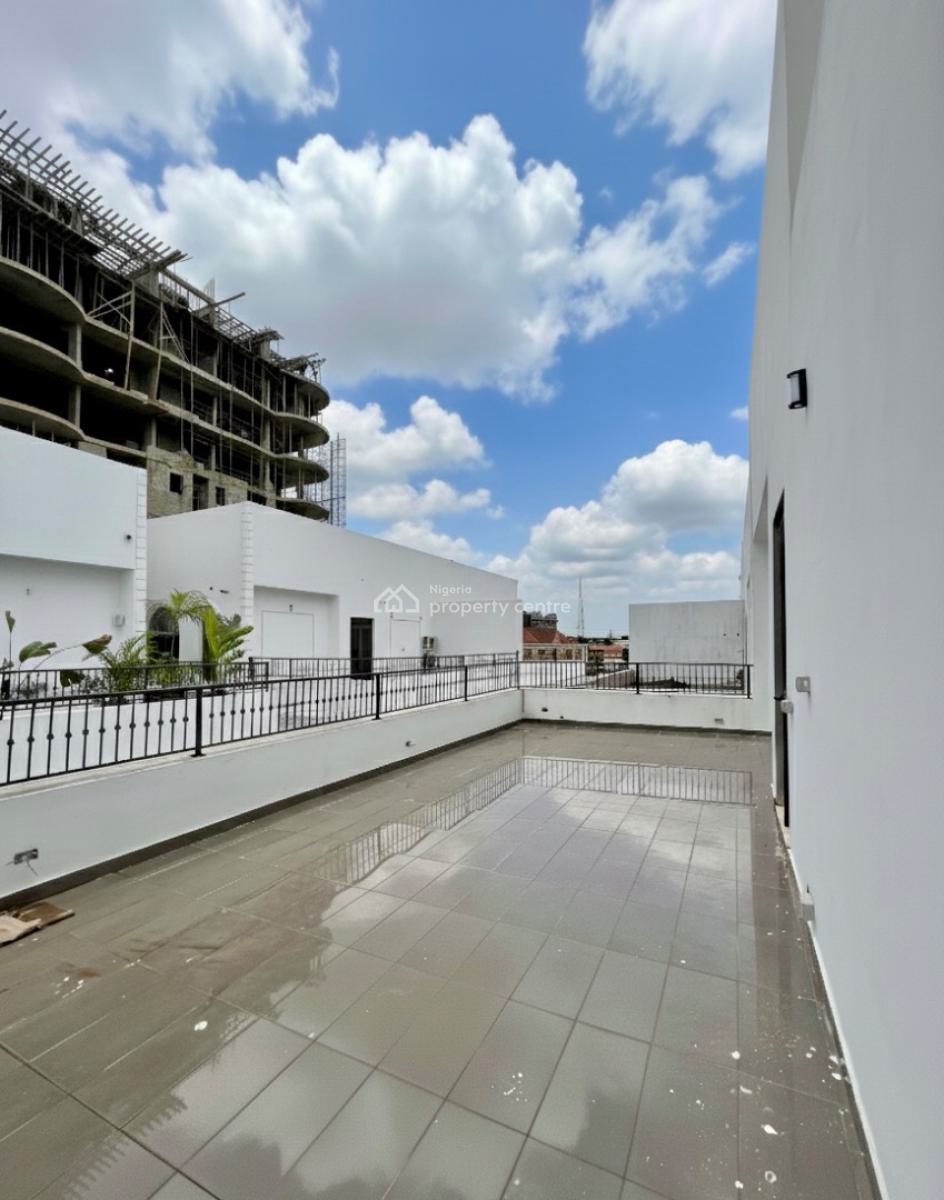 Fully Fitted 4-bedroom Semi-detached House with Bq & Communal Swimming Pool, Old Ikoyi, Ikoyi, Lagos, Semi-detached Duplex for Rent