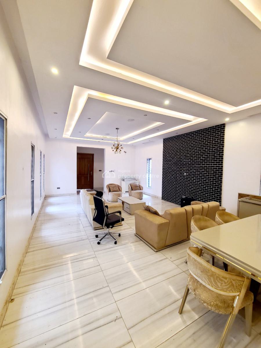 Exquisitely Furnished 5 Bedroom Detached Duplex with 1 Bq, Agungi Estate, Agungi, Lekki, Lagos, Detached Duplex for Rent