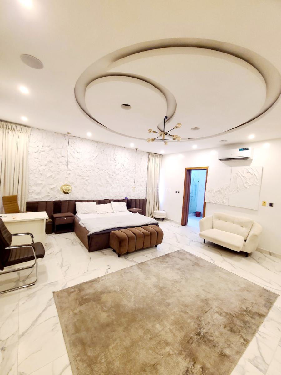 Exquisitely Furnished 5 Bedroom Detached Duplex with 1 Bq, Agungi Estate, Agungi, Lekki, Lagos, Detached Duplex for Rent