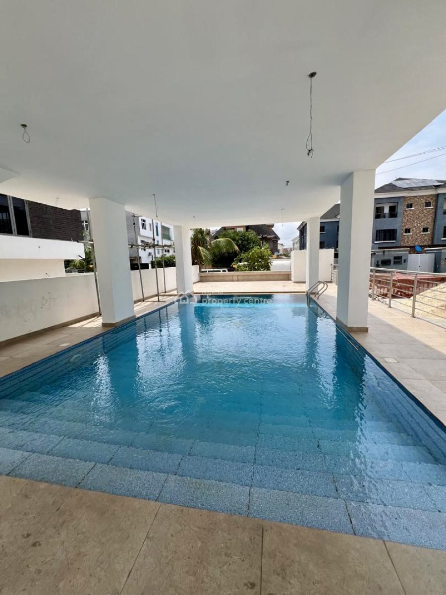 Well-finished 4-bedroom Apartment with Pool, Gym & Rooftop Access, Banana Island, Ikoyi, Lagos, Flat / Apartment for Rent