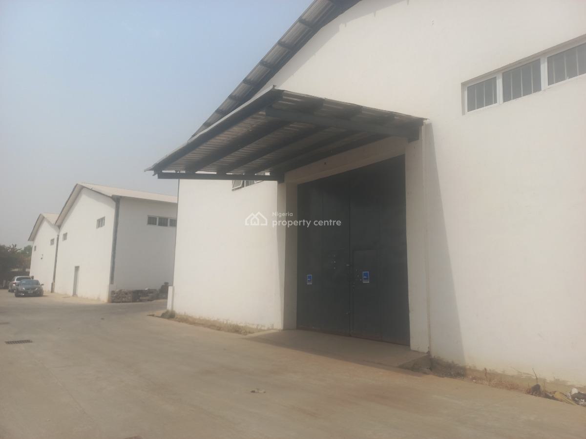 Warehouse Spaces of 1,320 Square Metres and 1,100 Square Metres, Idu Industrial, Abuja, Warehouse for Rent