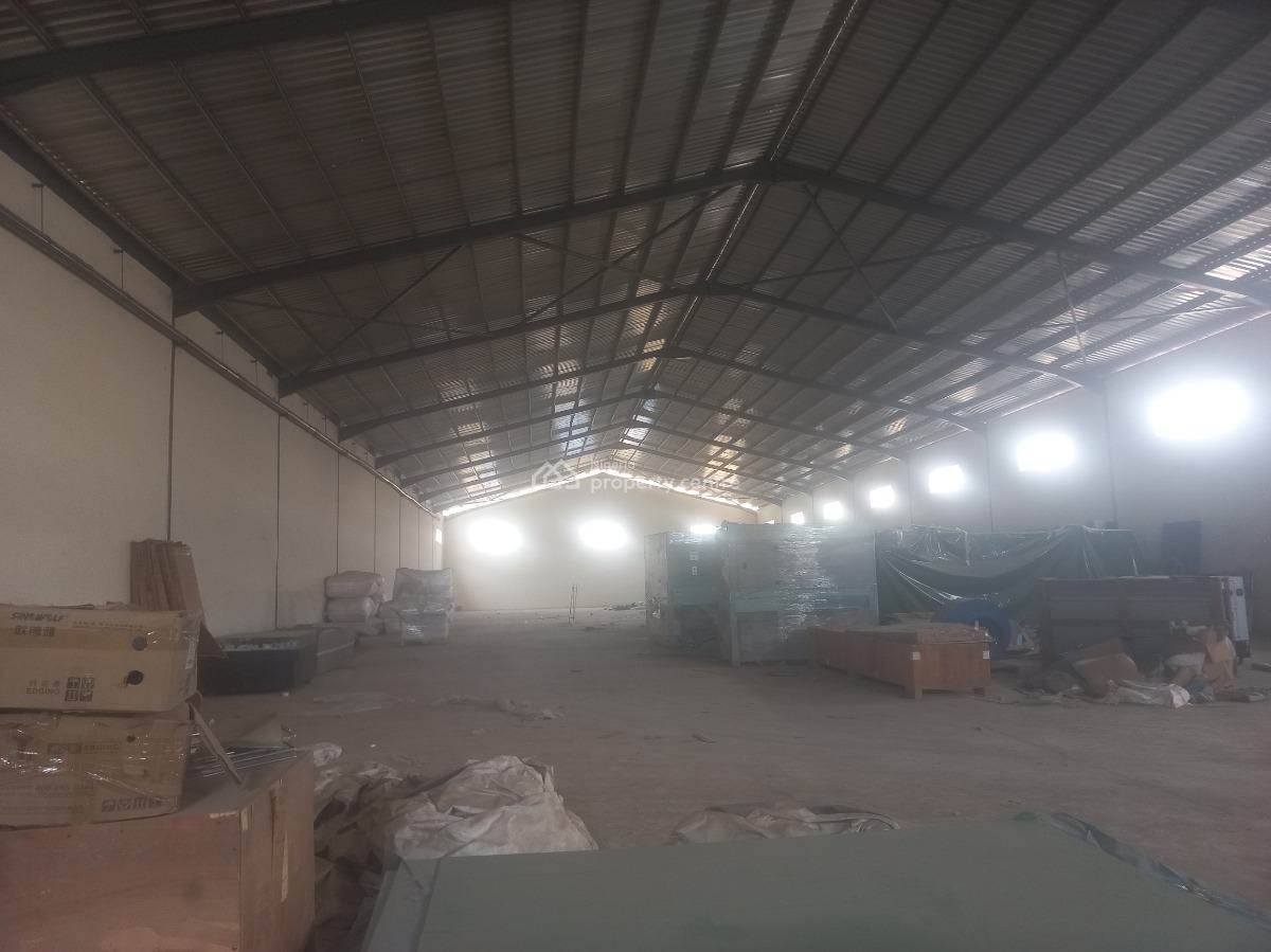 Warehouse Spaces of 1,320 Square Metres and 1,100 Square Metres, Idu Industrial, Abuja, Warehouse for Rent