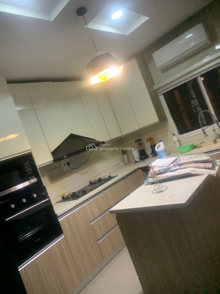 Luxury Fully Furnished 4 Bedroom Terrace Duplex with Bq Gen & Inverter, Wuye, Abuja, Terraced Duplex for Rent