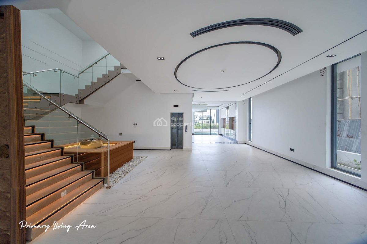 an Iconic Fully Detached Luxury Smart Home, Cawrie Creek Estate (nicon Town), Lekki Phase 1, Lekki, Lagos, Detached Duplex for Sale