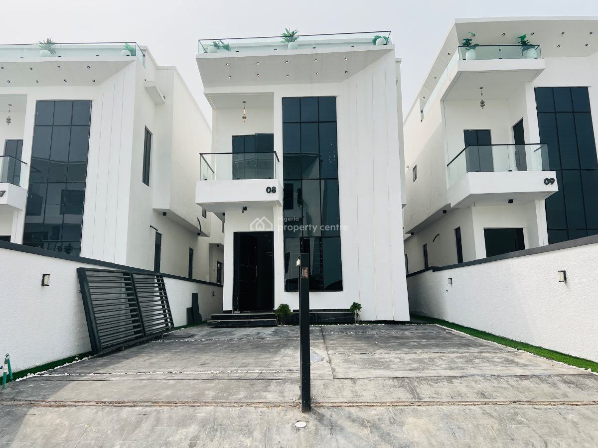 5 Bedroom Stand Alone Duplex with Pool, Chevron, Lekki Phase 2, Lekki, Lagos, Detached Duplex for Sale