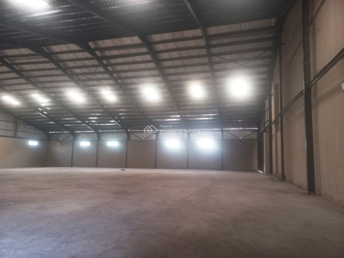Warehouse Space of 1,350 Square Metres Attached to an Admin Block, Idu Industrial, Abuja, Warehouse for Rent