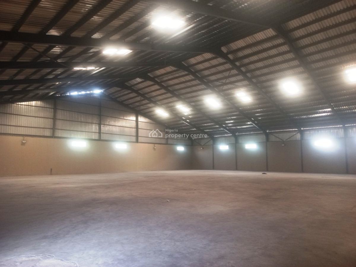 Warehouse Space of 1,350 Square Metres Attached to an Admin Block, Idu Industrial, Abuja, Warehouse for Rent