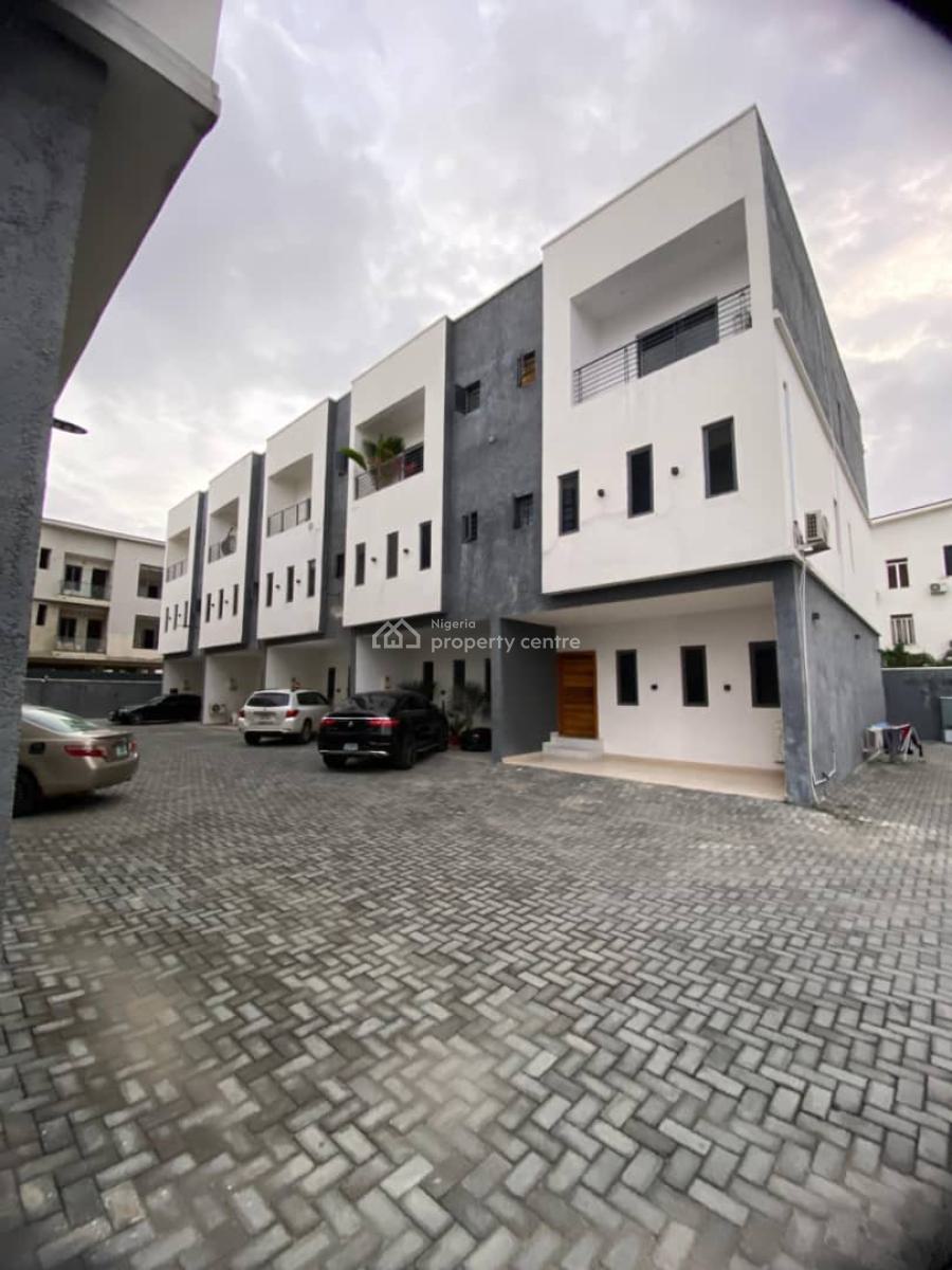 Luxury Smart Brand New 4 Bedroom Furnished Duplex, By Nike Art Gallery, Ikate, Lekki, Lagos, Terraced Duplex for Rent