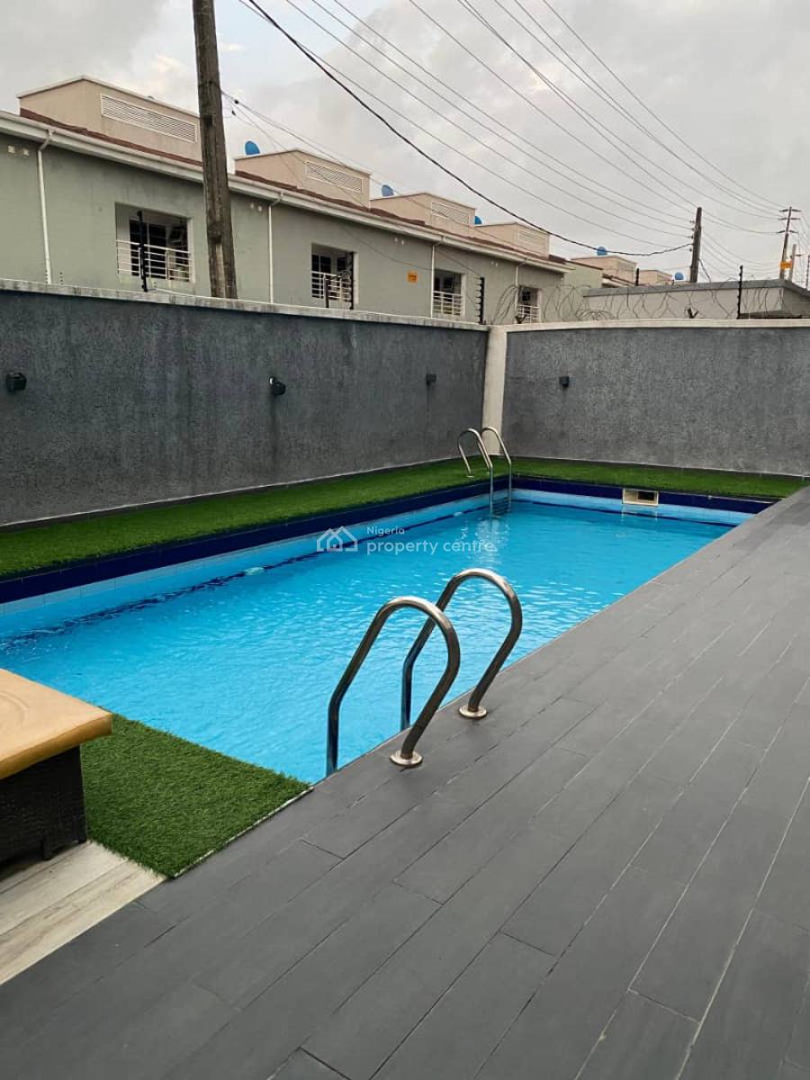 Luxury Smart Brand New 4 Bedroom Furnished Duplex, By Nike Art Gallery, Ikate, Lekki, Lagos, Terraced Duplex for Rent