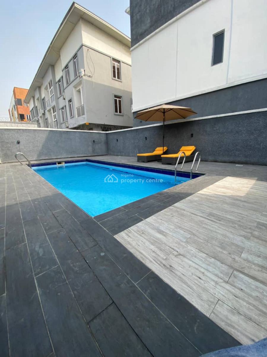 Luxury Smart Brand New 4 Bedroom Furnished Duplex, By Nike Art Gallery, Ikate, Lekki, Lagos, Terraced Duplex for Rent