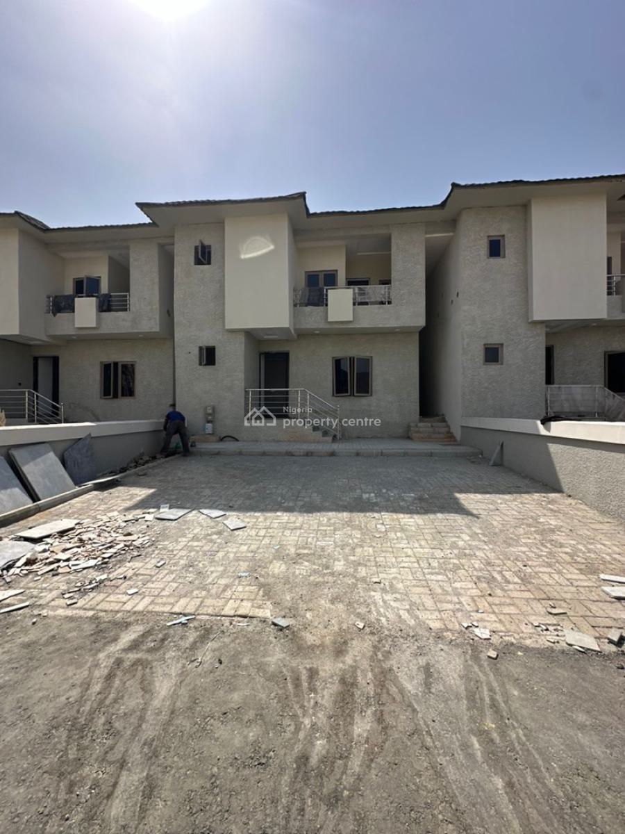 Luxury 3 Bedroom Duplex, Bq, 2 Living Rooms, Tarred Road, By Nizamiye Hospital, Idu Industrial, Abuja, Terraced Duplex for Sale