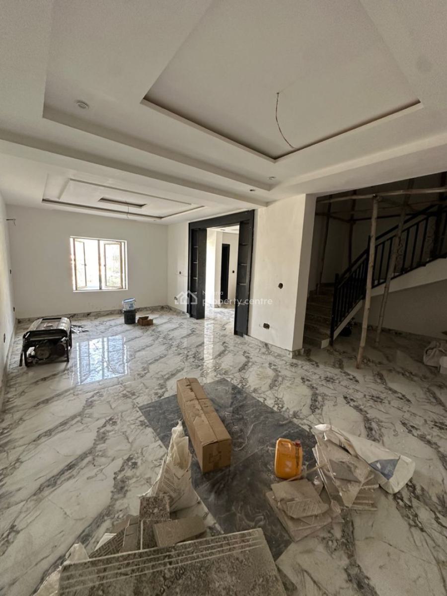 Luxury 3 Bedroom Duplex, Bq, 2 Living Rooms, Tarred Road, By Nizamiye Hospital, Idu Industrial, Abuja, Terraced Duplex for Sale