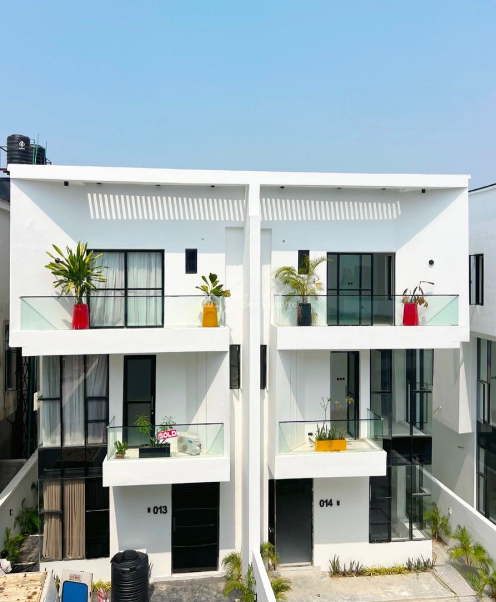 Contemporary 4 Bedrooms Semi-detached Duplexes with Bq, Orchid, Lekki, Lagos, Semi-detached Duplex for Sale