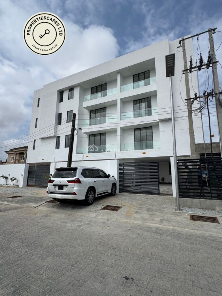Capacious Fully Serviced 2 Bedrooms Apartment with Elevator, Lekki Phase 1, Lekki, Lagos, Flat / Apartment for Sale