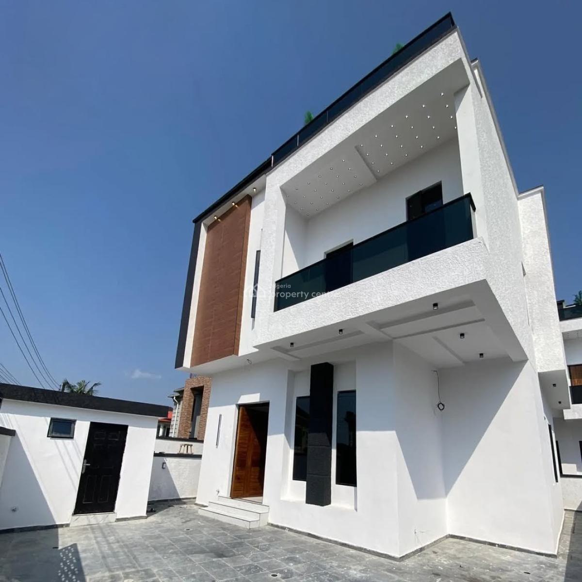 Four Bedroom Fully Detached Duplex with Gate House, Sangotedo, Ajah, Lagos, Detached Duplex for Sale
