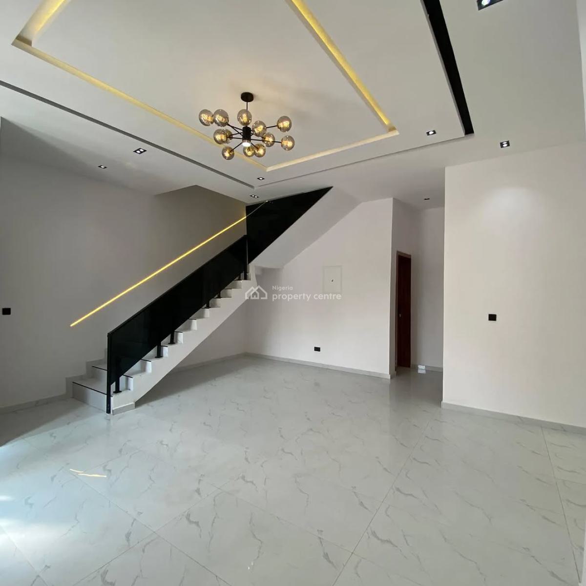 Four Bedroom Fully Detached Duplex with Gate House, Sangotedo, Ajah, Lagos, Detached Duplex for Sale