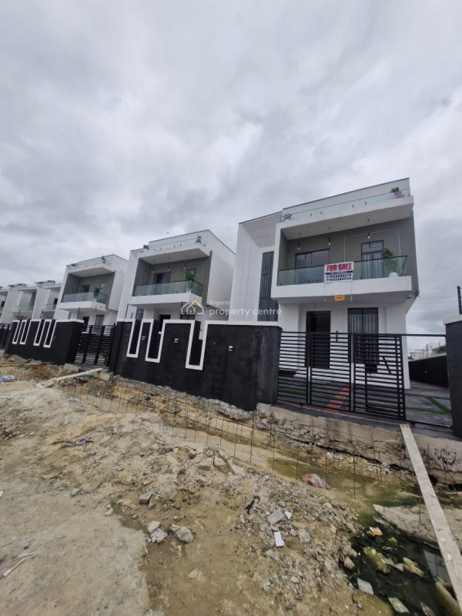 4 Bed Fully Detach Luxury Duplex, Lagos, Ajah, Lagos, Detached Duplex for Sale