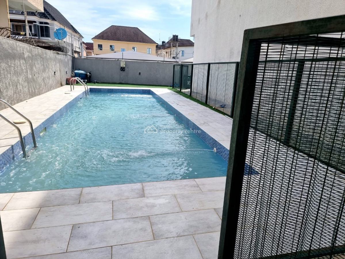 Luxury 4 Bedroom Terrace Duplex with Swimming Pool, Chevron, Lekki, Lagos, Terraced Duplex for Rent