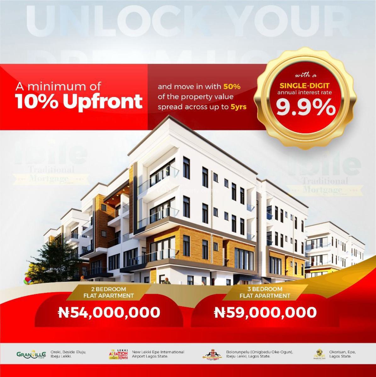 Brand New 3bedroom Terrace Duplex on Mortgage Payment Plan, Ibeju Lekki, Ajah, Lagos, Terraced Duplex for Sale