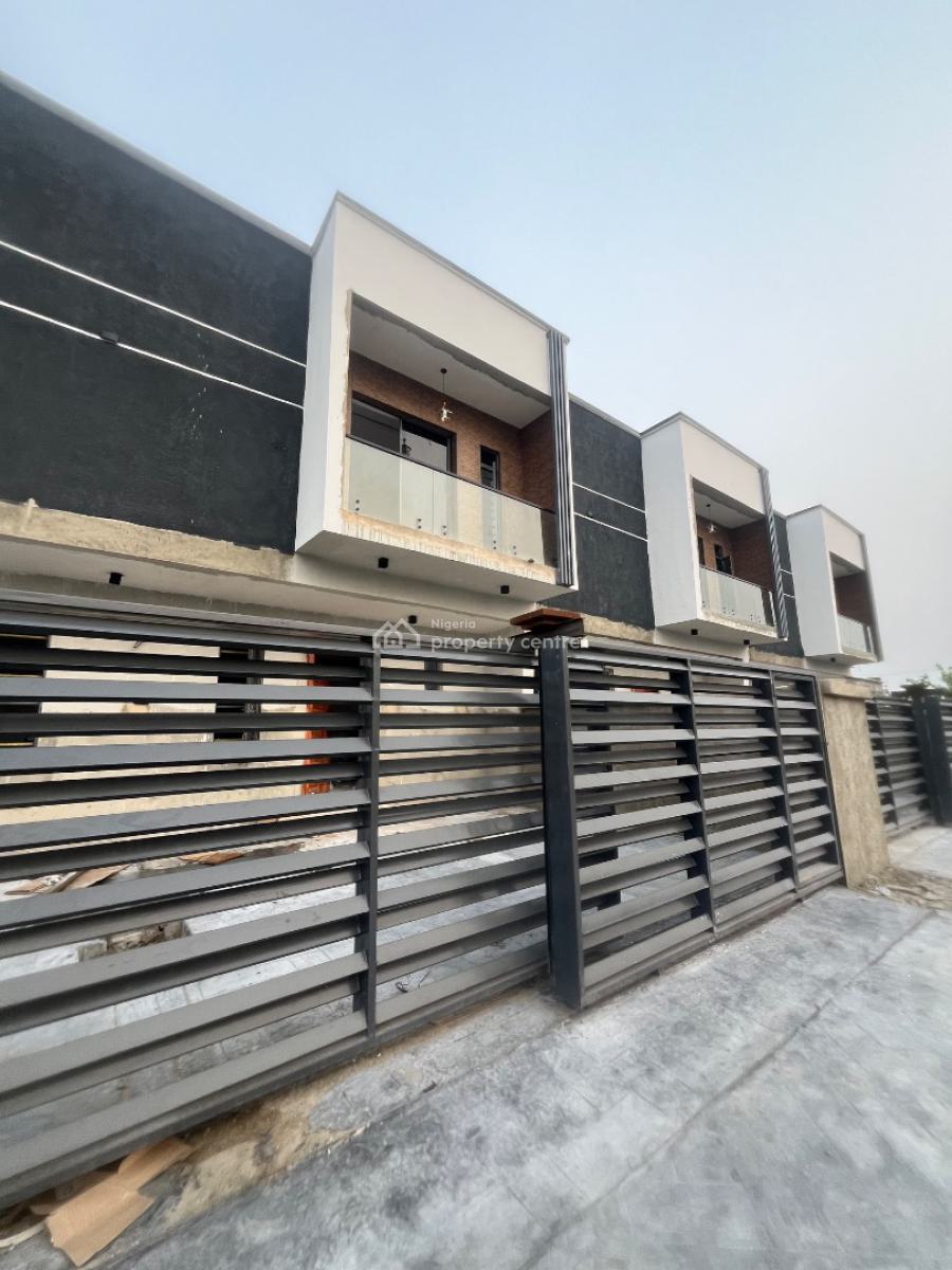 Brand New 3 Bedrooms Terraced Duplex with Bq, Abraham Adesanya, Lekki Scheme 2, Ajah, Lagos, Terraced Duplex for Sale