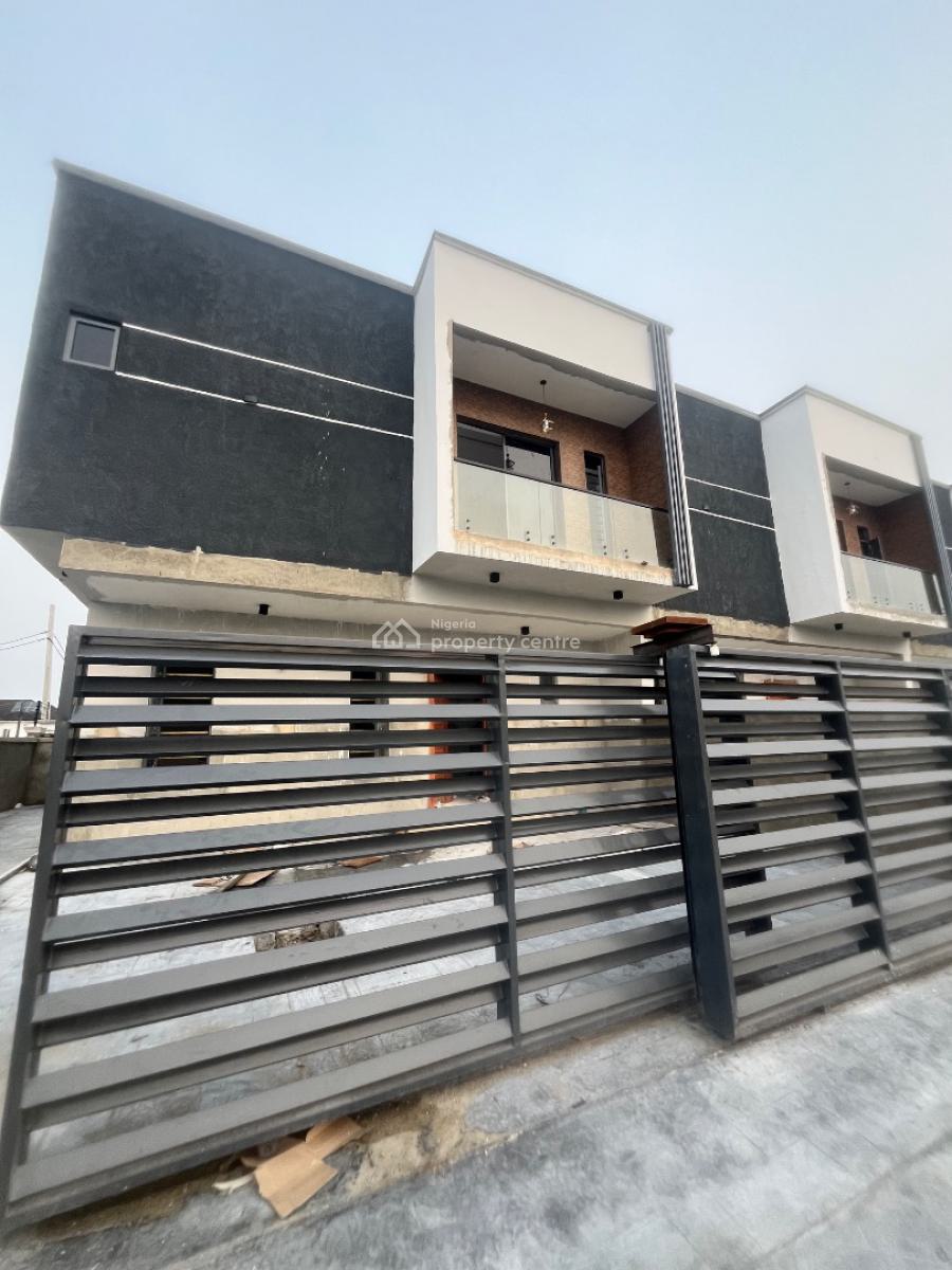 Brand New 3 Bedrooms Terraced Duplex with Bq, Abraham Adesanya, Lekki Scheme 2, Ajah, Lagos, Terraced Duplex for Sale