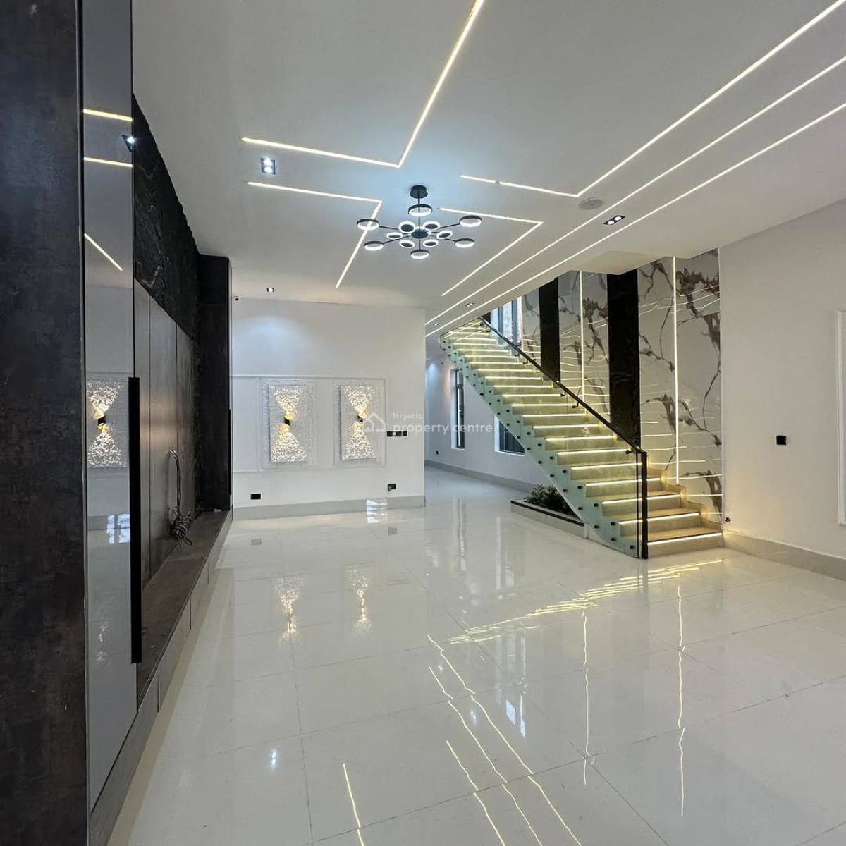 5 Bedrooms Detached Duplex with Swimming Pool, Palm City Estate, Ajah, Lagos, Detached Duplex for Sale