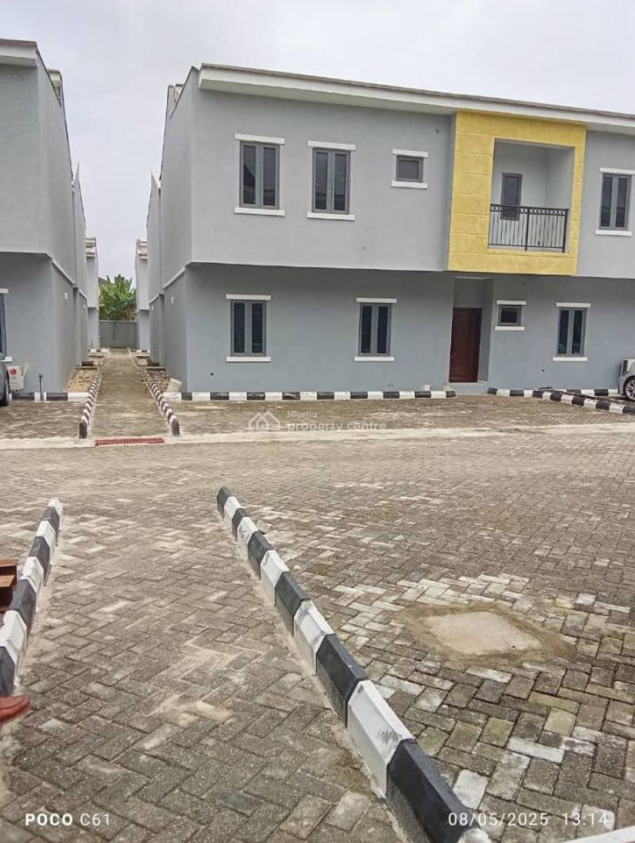 Tastefully Built 3 Bedroom Terrace Duplex with Bq, Sangotedo, Ajah, Lagos, House for Rent