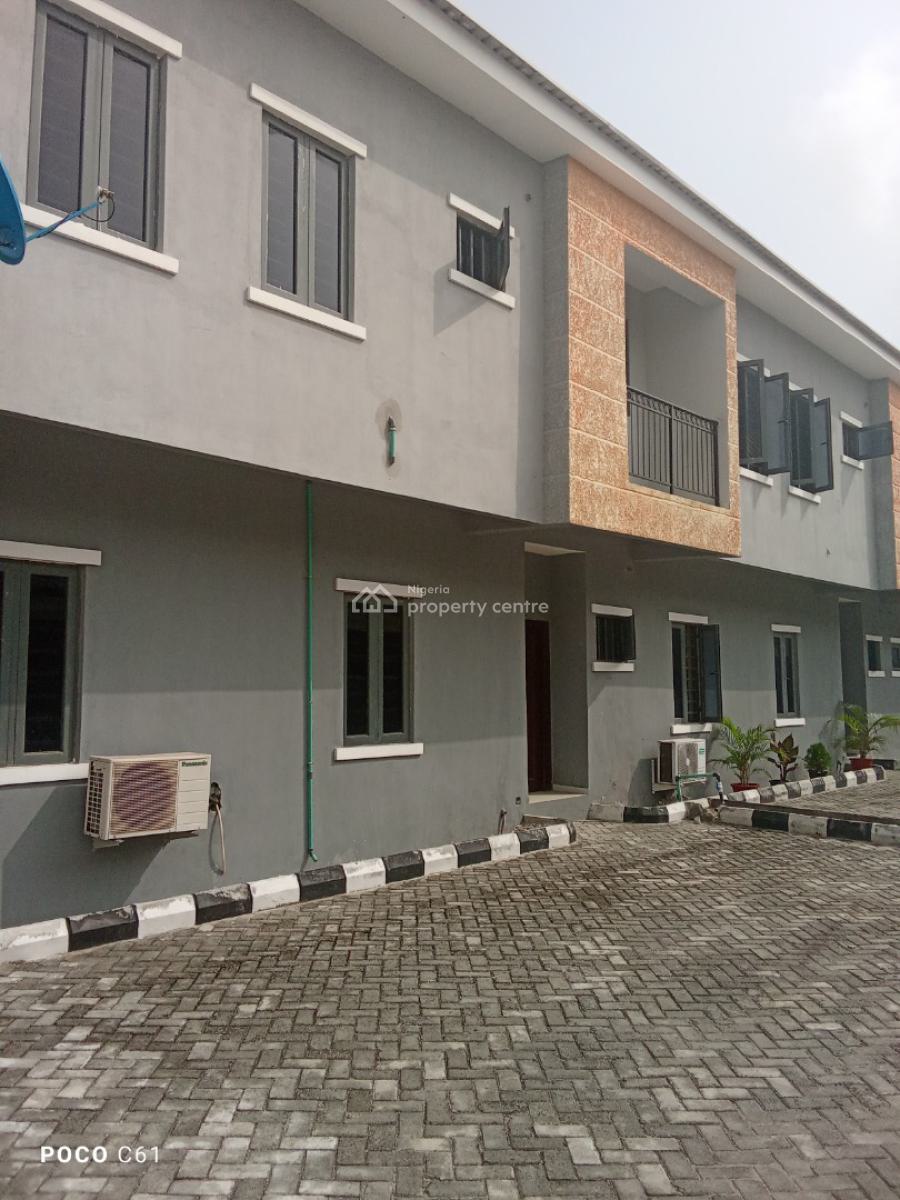 Tastefully Built 3 Bedroom Terrace Duplex with Bq and Lounge, Sangotedo, Ajah, Lagos, Terraced Duplex for Rent