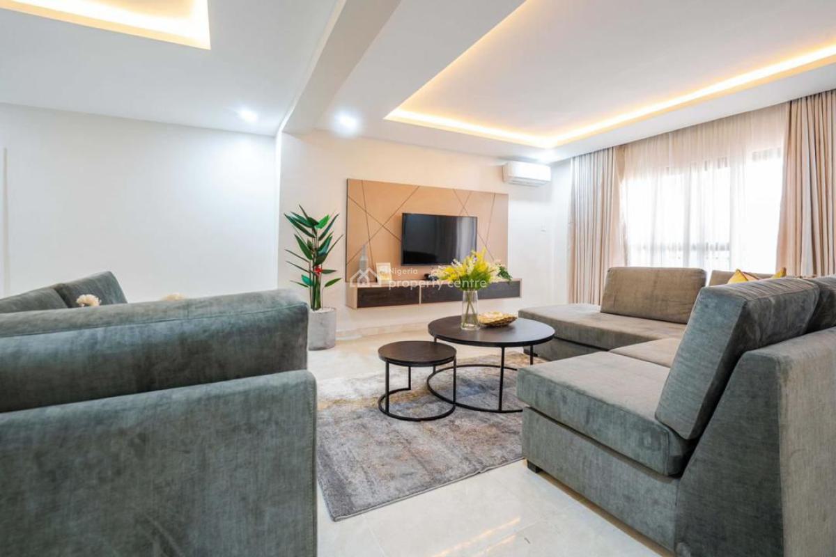 Fully Serviced and Fully Furnished Three (3) Bedroom Apartment, Victoria Island (vi), Lagos, Flat / Apartment for Rent