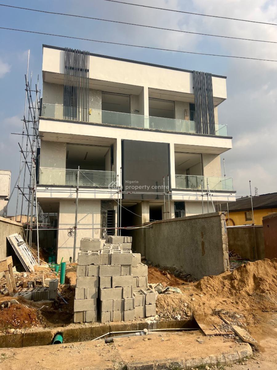Luxury 5-bedrooms Semidetached Duplex + 1bq Situated at Prime, Omole Phase 2, Ikeja, Lagos, Semi-detached Duplex for Sale