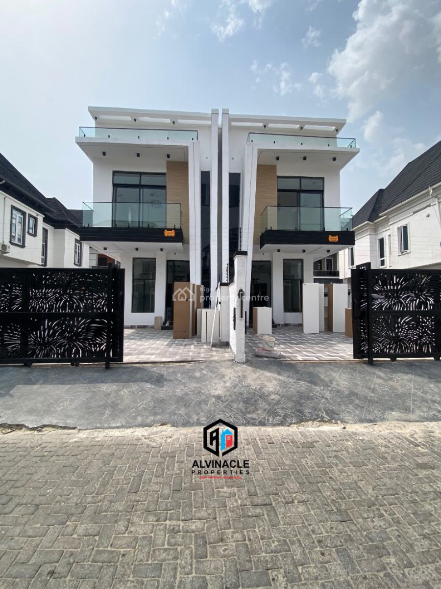 Newly Built 4 Bed Semi Detached Duplex, Orchid Road, Lekki, Lagos, Detached Duplex for Sale