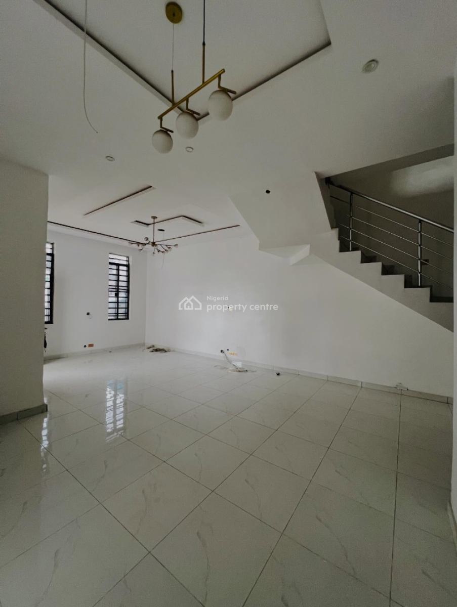 Lovely 4 Bedroom Semi Detached Duplex with Bq, Chevron, Lekki, Lagos, Semi-detached Duplex for Rent