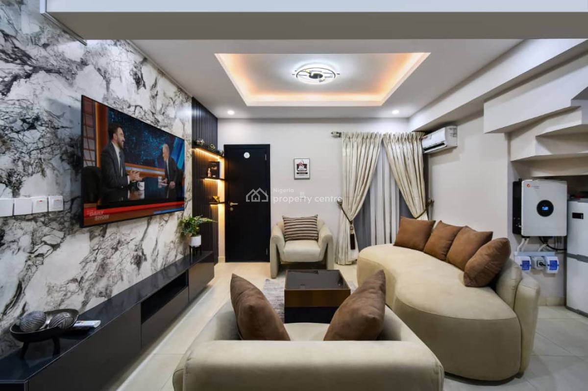 Tastefully Finished 3 Bedroom Maisonette Penthouse, Creek Lane Estate, Behind Pinnock Beach Estate, Osapa, Lekki, Lagos, Flat / Apartment Short Let