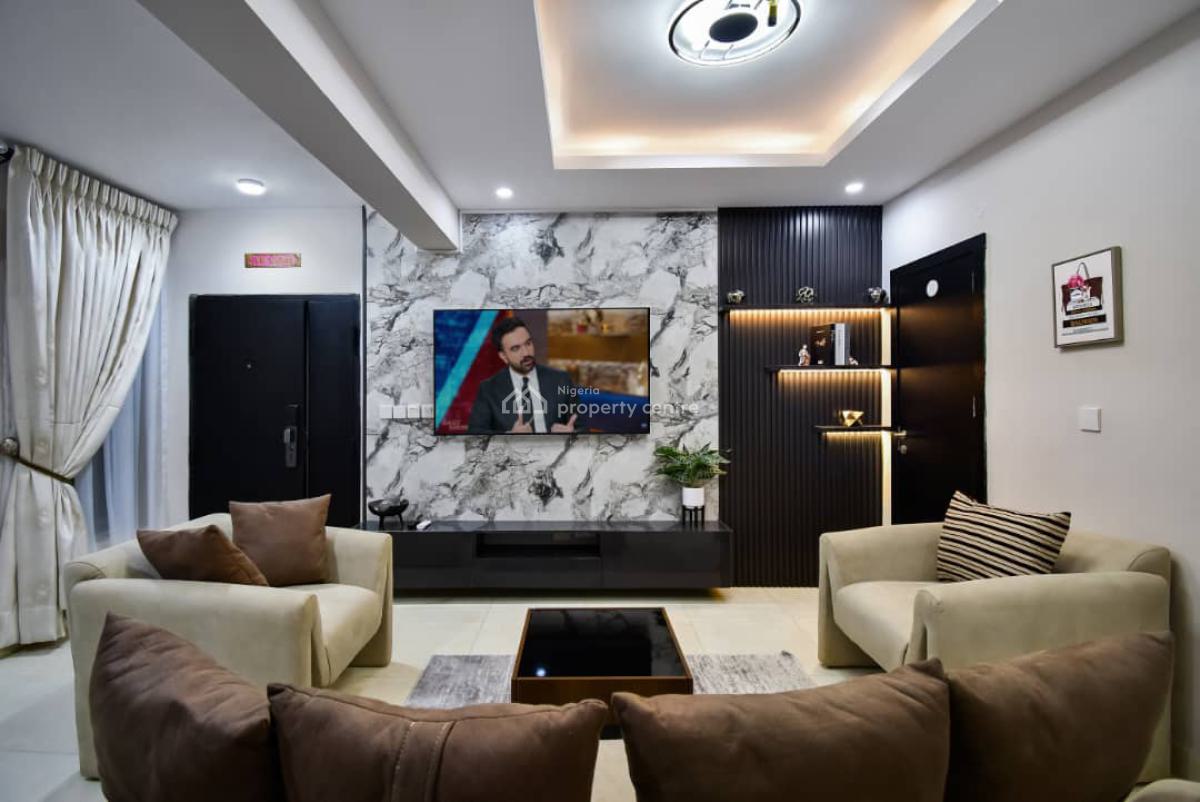 Tastefully Finished 3 Bedroom Maisonette Penthouse, Creek Lane Estate, Behind Pinnock Beach Estate, Osapa, Lekki, Lagos, Flat / Apartment Short Let