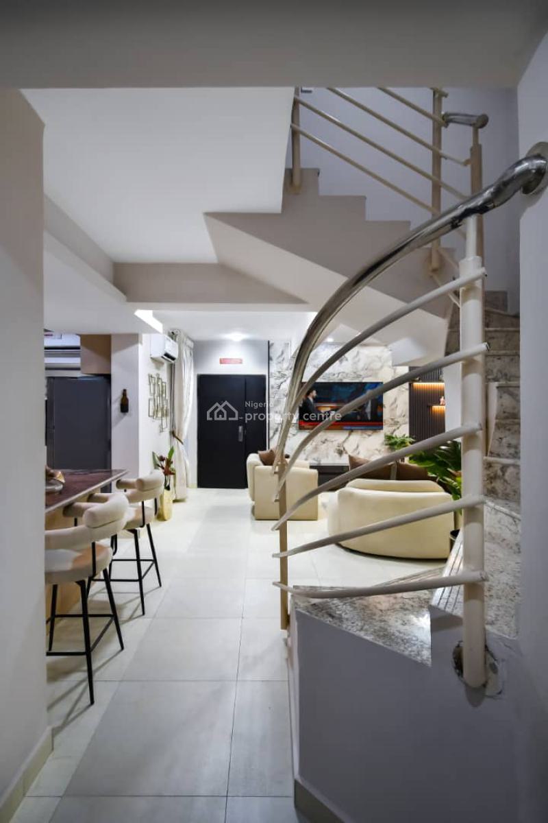 Tastefully Finished 3 Bedroom Maisonette Penthouse, Creek Lane Estate, Behind Pinnock Beach Estate, Osapa, Lekki, Lagos, Flat / Apartment Short Let