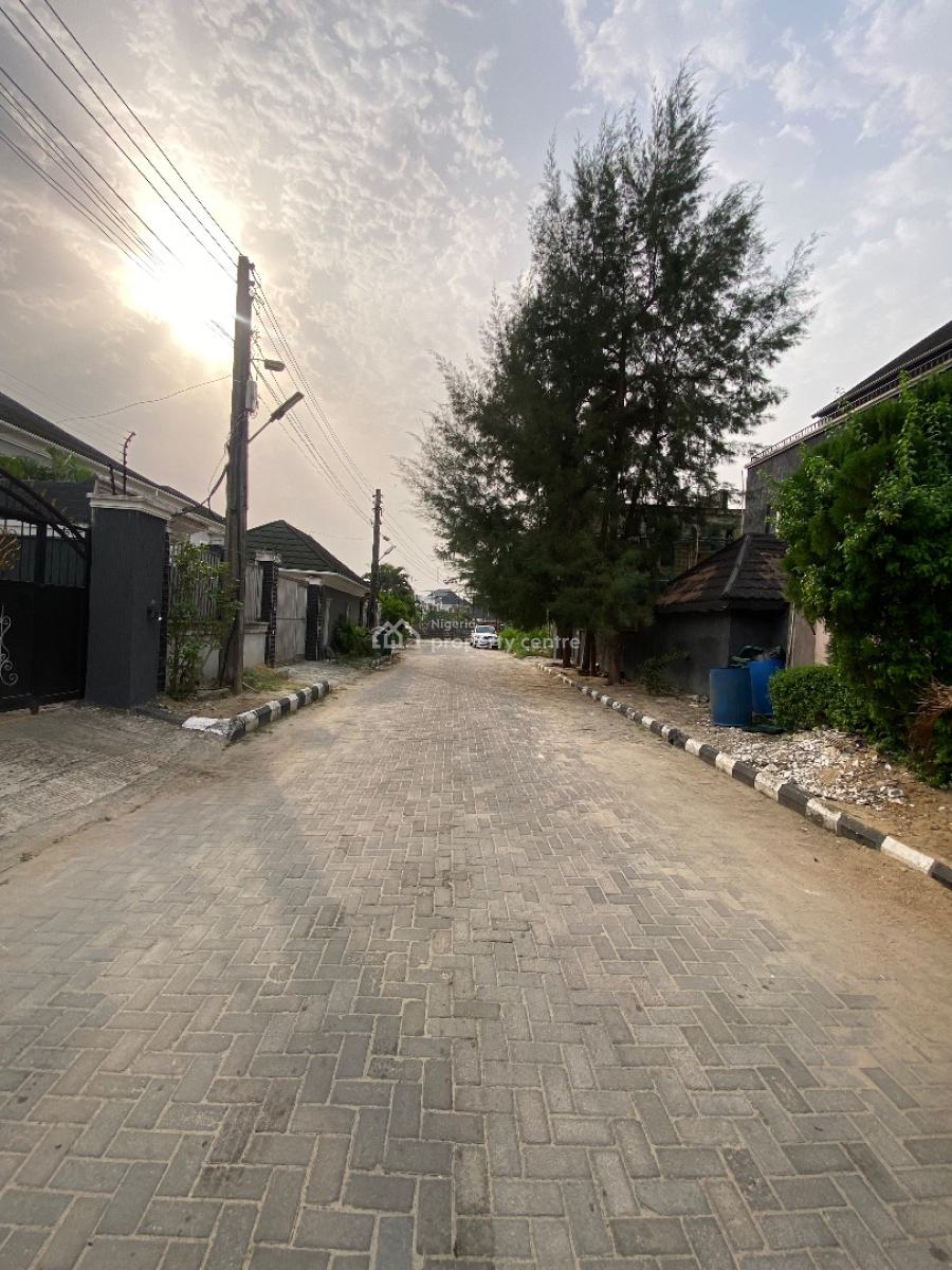 Clean 3bedroom Terrace Duplex, Gated Estate By Blenco Supermarket, Sangotedo, Ajah, Lagos, Terraced Duplex for Rent