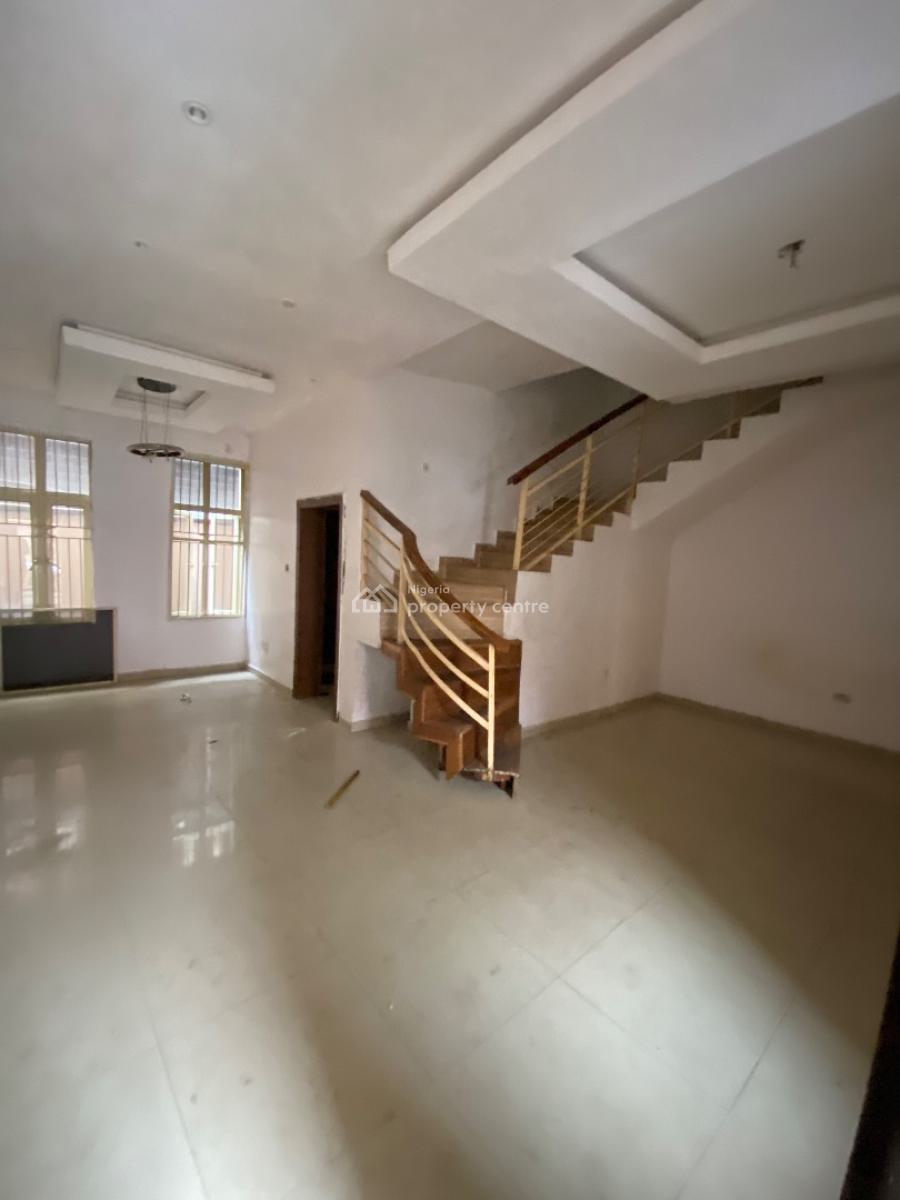 Clean 3bedroom Terrace Duplex, Gated Estate By Blenco Supermarket, Sangotedo, Ajah, Lagos, Terraced Duplex for Rent