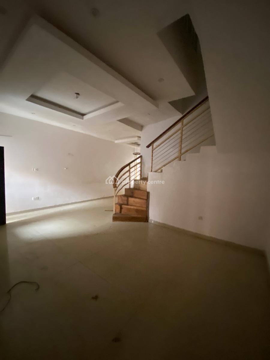 Clean 3bedroom Terrace Duplex, Gated Estate By Blenco Supermarket, Sangotedo, Ajah, Lagos, Terraced Duplex for Rent