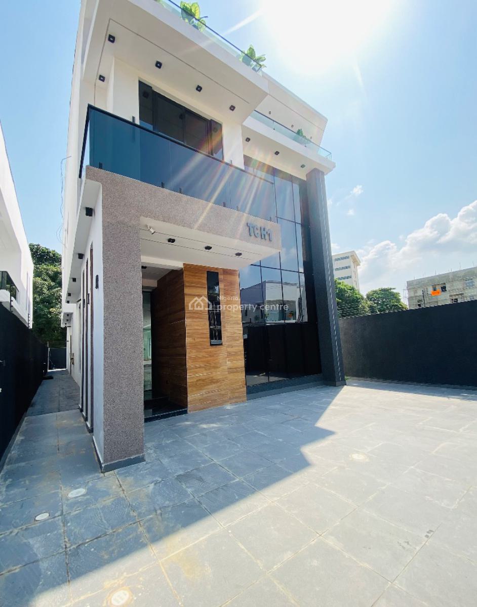 Exquisite 5-bedroom Detached Home with Bq, Gym & Swimming Pool, Chevron, Lekki, Lagos, Detached Duplex for Sale