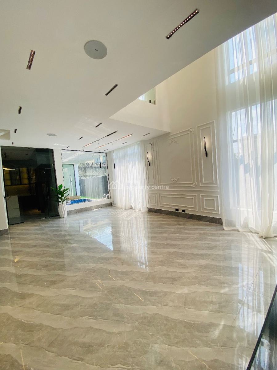 Exquisite 5-bedroom Detached Home with Bq, Gym & Swimming Pool, Chevron, Lekki, Lagos, Detached Duplex for Sale