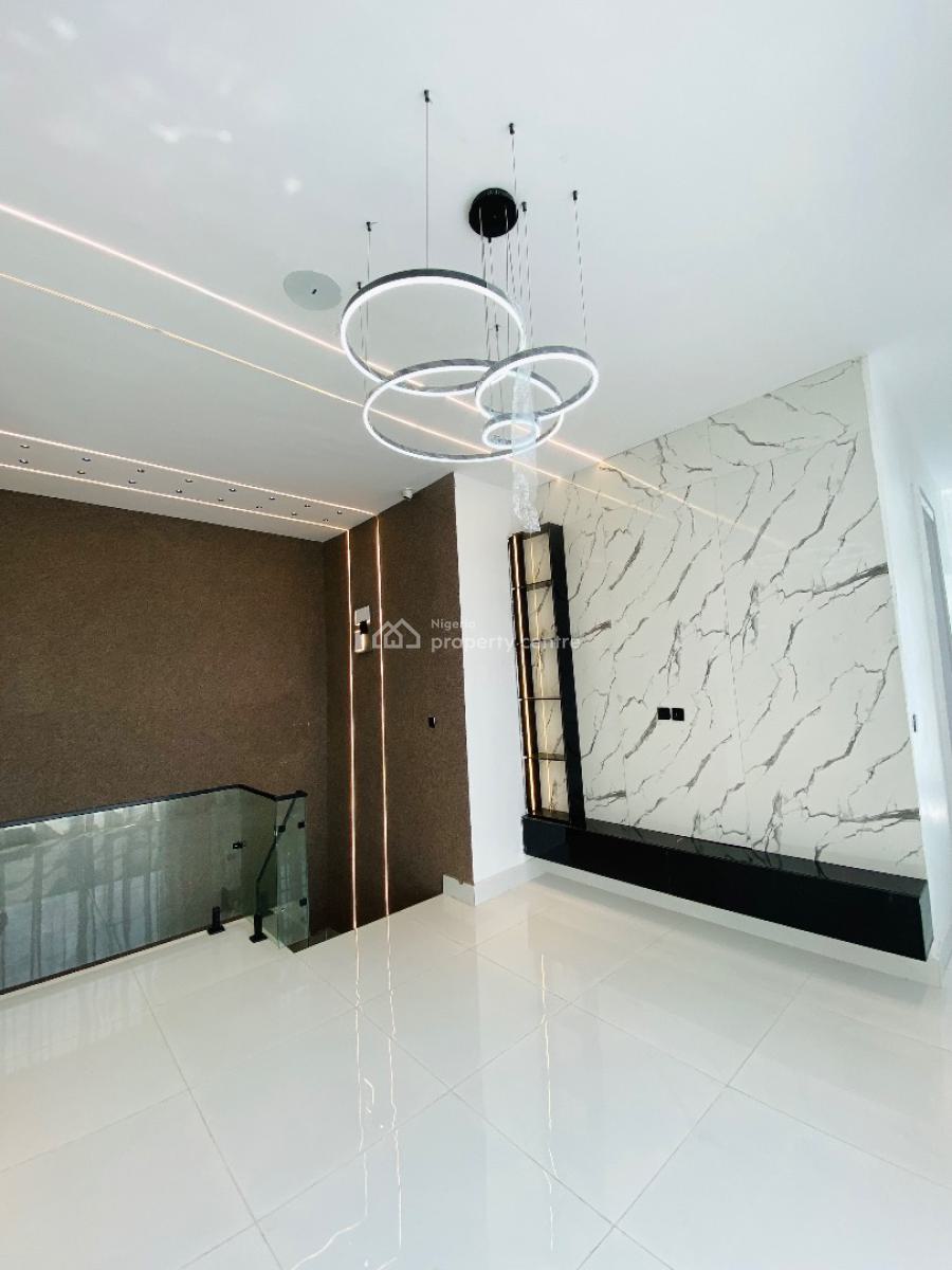 Exquisite 5-bedroom Detached Home with Bq, Gym & Swimming Pool, Chevron, Lekki, Lagos, Detached Duplex for Sale