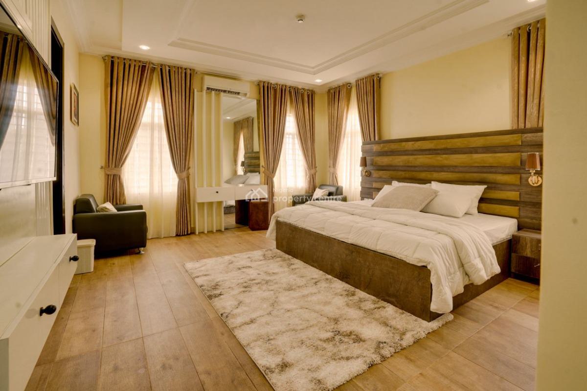 Serviced and Furnished 5 Bedroom Apartment, Asokoro District, Abuja, Semi-detached Duplex for Rent