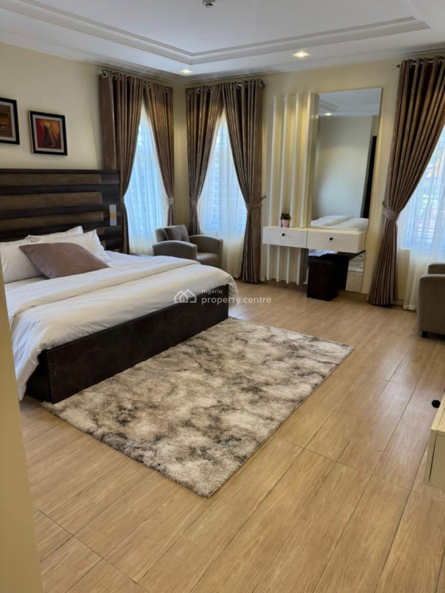 Serviced and Furnished 5 Bedroom Apartment, Asokoro District, Abuja, Semi-detached Duplex for Rent