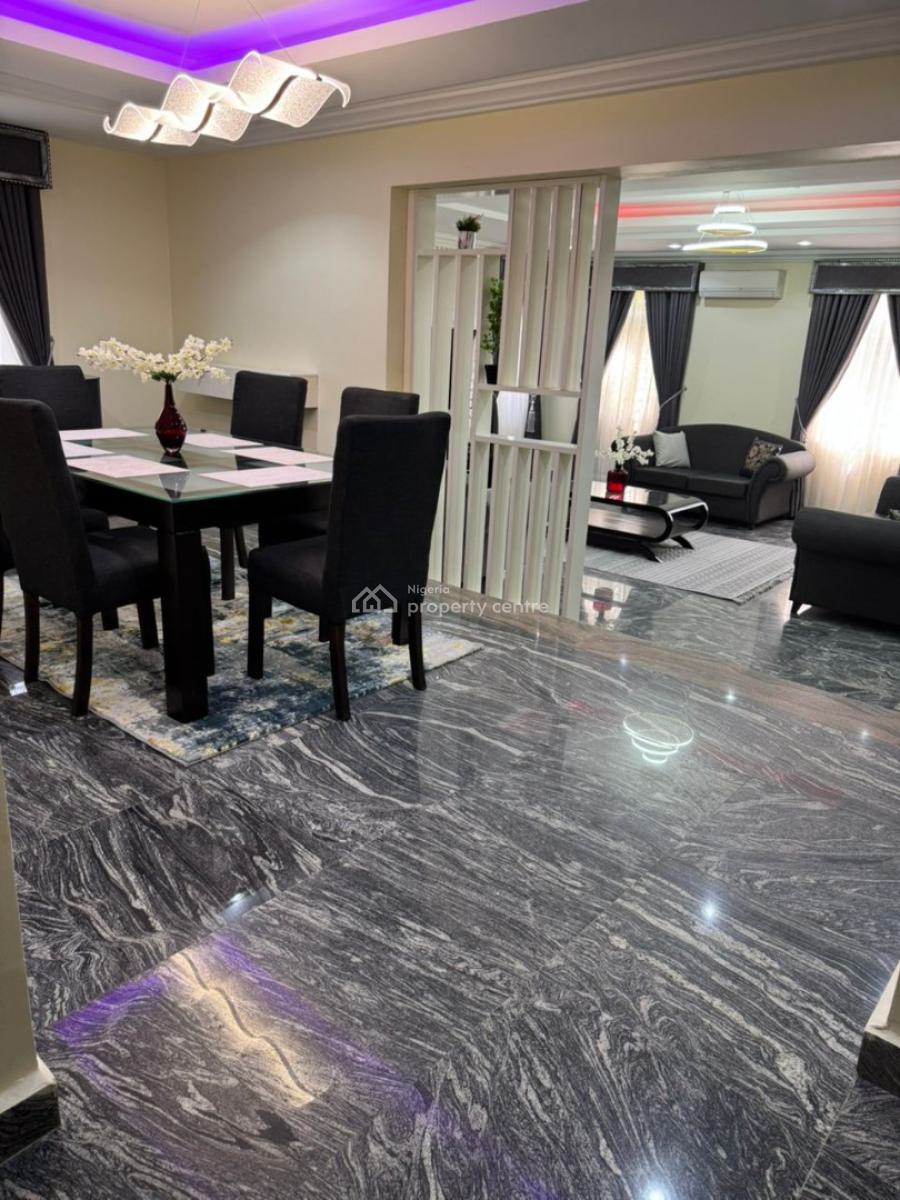 Serviced and Furnished 5 Bedroom Apartment, Asokoro District, Abuja, Semi-detached Duplex for Rent