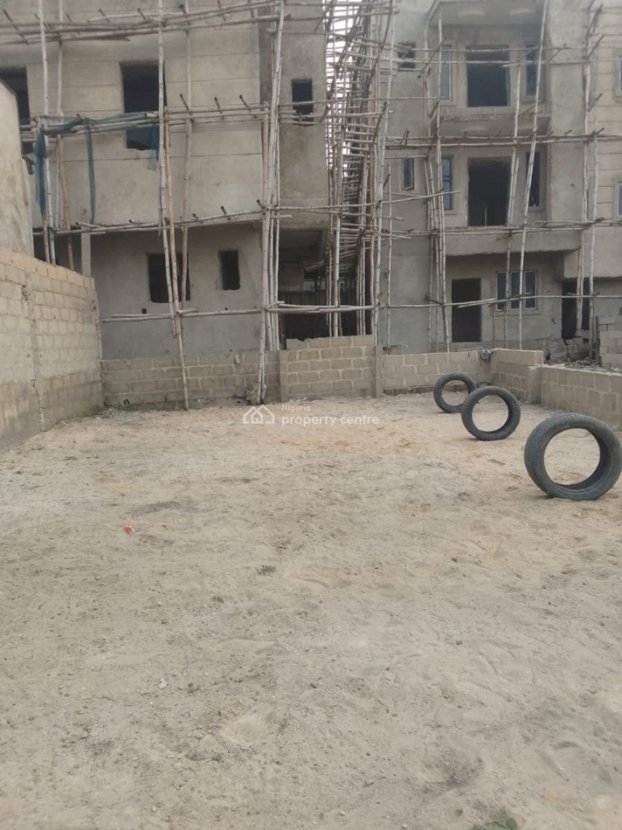 Well-squared Plot Measuring 30 Feet By 60ft, 2 Poles The Tarred Street, Secured Place, Ogombo, Ajah, Lagos, Residential Land for Sale