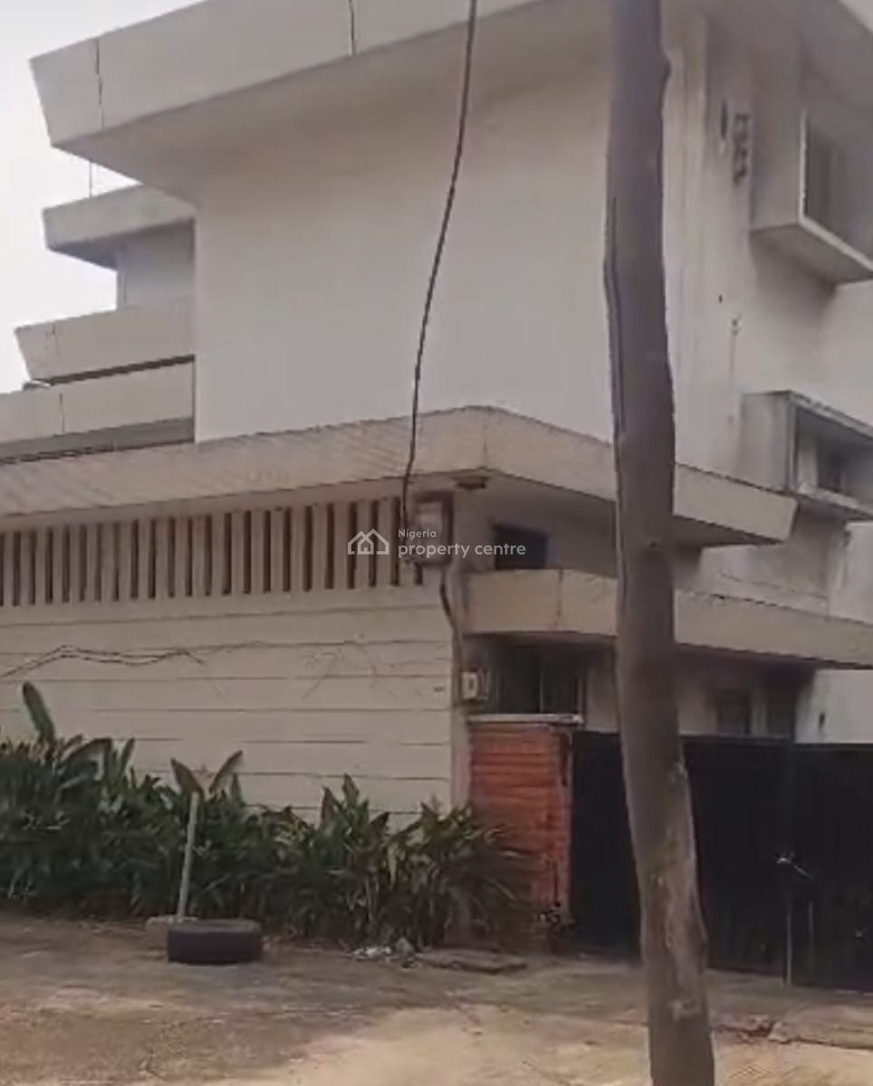 Waterfront 3 Plots of Land with 10 Bed Detached Hous & 7 Bedroom, Apapa Off Creek Rd, Apapa, Lagos, Detached Duplex for Sale